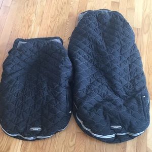 Baby car seat or stroller sleeping bags.